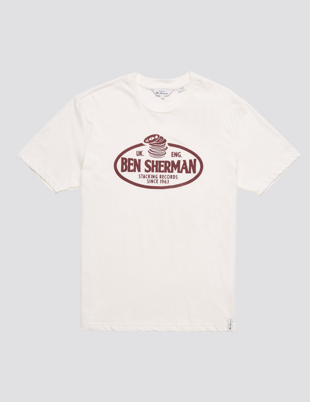 Ben Sherman Camiseta Stacking Records