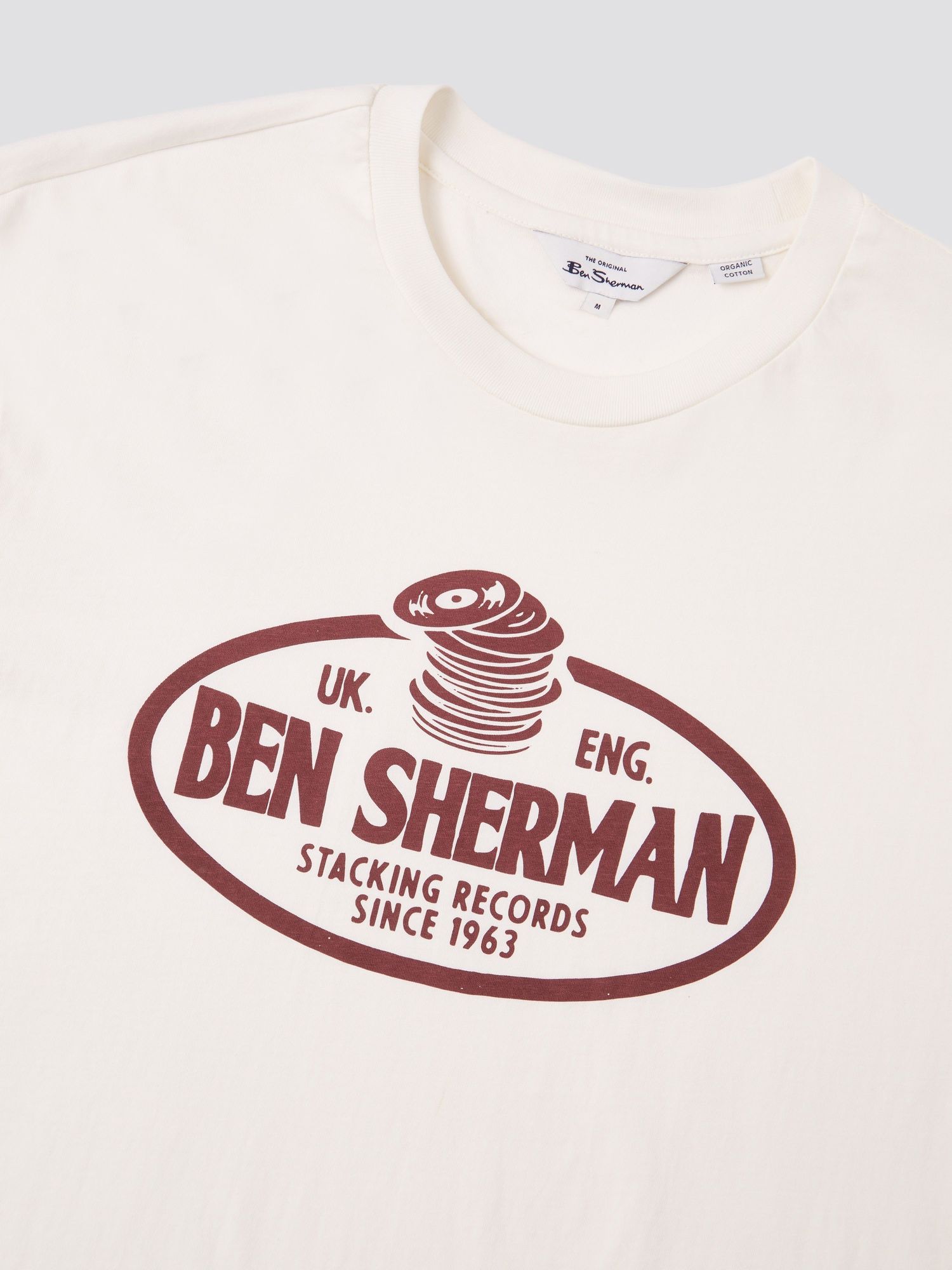 Ben Sherman Camiseta Stacking Records