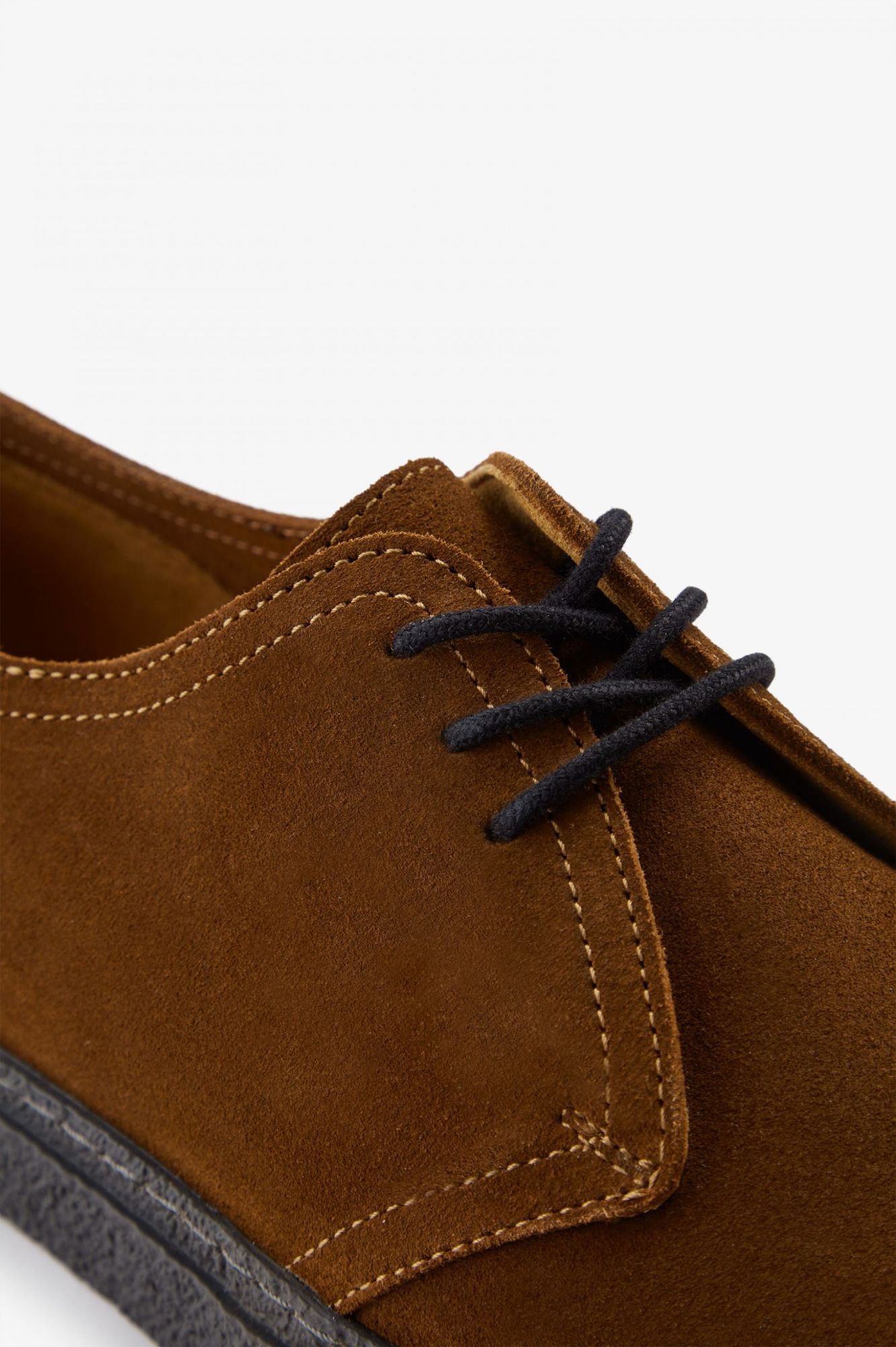 Fred Perry Zapato Linden Suede Ginger